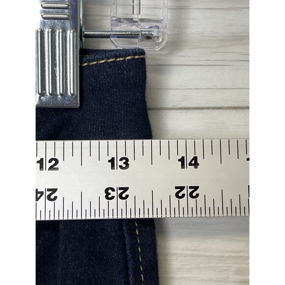 INC Denim Jeans Womens 2 Dark Blue Mid Rise Skinny Stretch Classic Style Pants - Picture 6 of 16